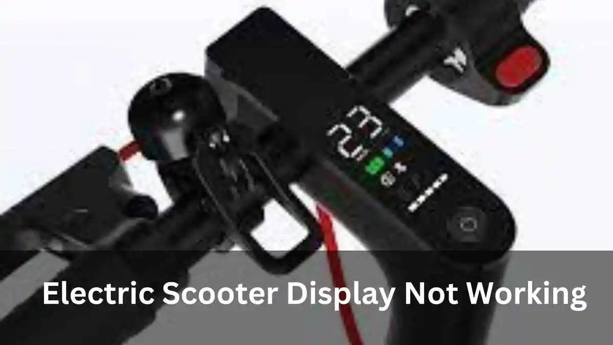 electric-scooter-display-not-working